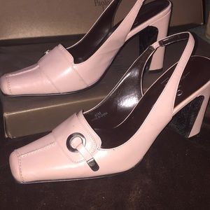 Pink Buckle women’s Heels Linea Paolo size 4-1/2